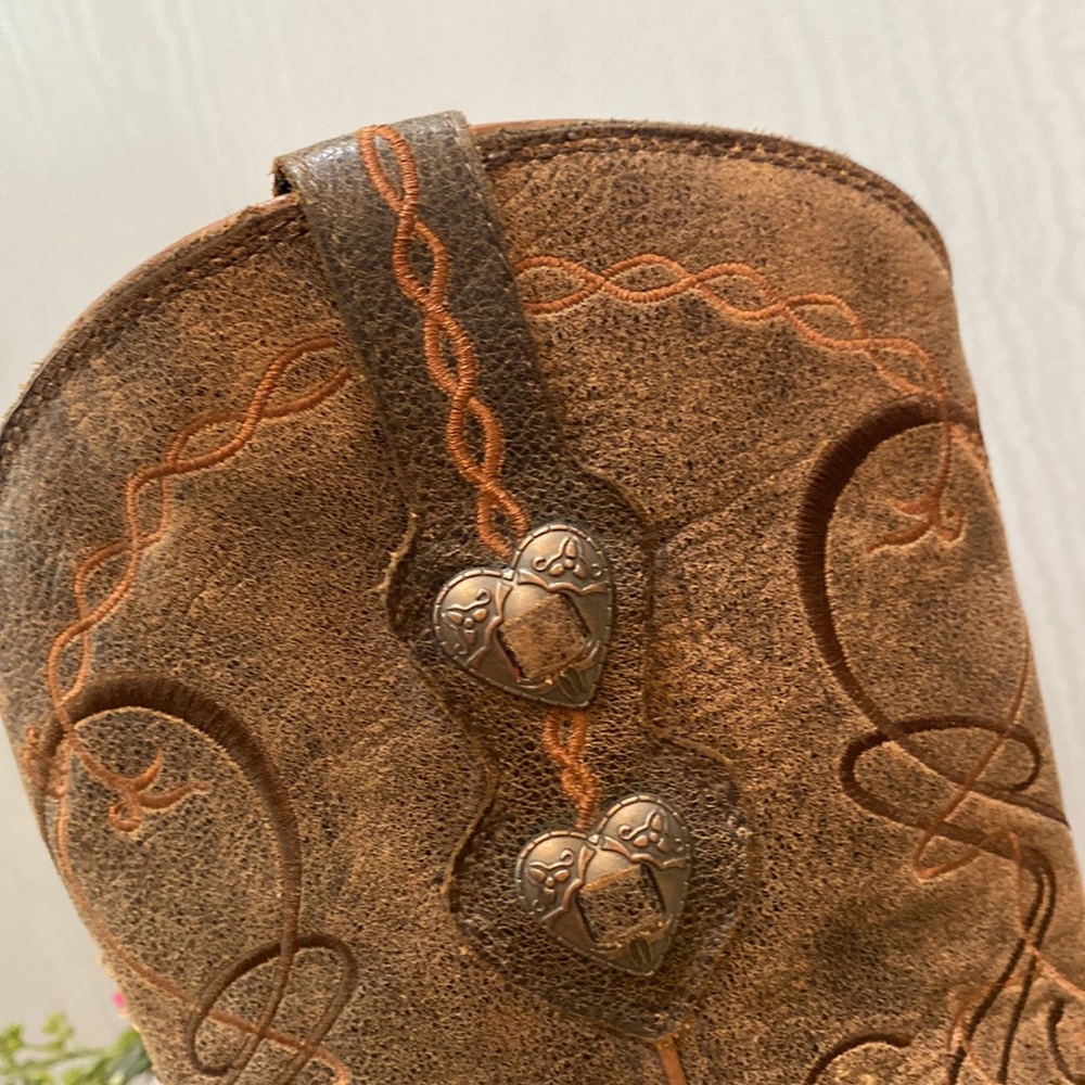 Durango Crush Heartbreaker Pointed Toe Women’s Cowboy Boots Sz 9 - Picture 5 of 16